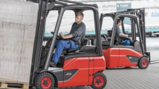 E-Stapler von Linde im Einsatz