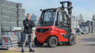 Waldemar Pepke, Truck Operator bei Layher Waldemar Pepke, Truck Operator bei Layher