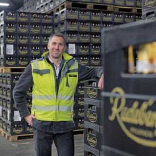 Jens Berberich, Leiter Hauptabteilung Einkauf, Logistik und Nachhaltigkeit der Radeberger Gruppe Jens Berberich, Leiter Hauptabteilung Einkauf, Logistik und Nachhaltigkeit der Radeberger Gruppe