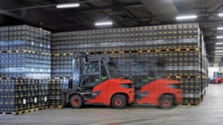 Linde E80 im Einsatz bei Radeberger Linde E80 im Einsatz bei Radeberger