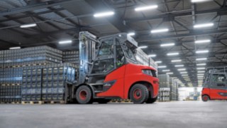 Linde E-Stapler im Einsatz bei Radeberger Linde E-Stapler im Einsatz bei Radeberger