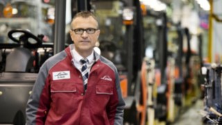 Bernd Roth, Leiter Fahrzeugmontage