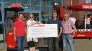 Willenbrock Fördertechnik engagiert sich ehrenamtlich 1.500 EUR für „butze22“