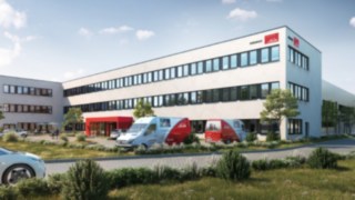 Visualisierung Neubau Willenbrock Fördertechnik in Burgwedel Visualisierung Neubau Willenbrock Fördertechnik in Burgwedel