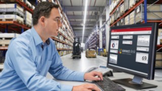 Flottenmanager mit Linde Connect