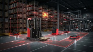 Linde Automatisierte Fahrzeuge in Aktion